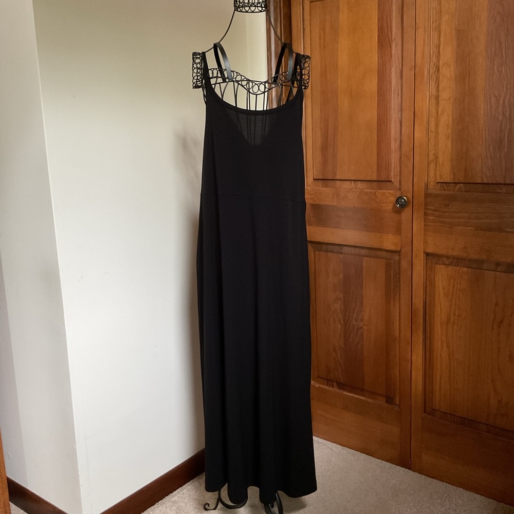 Nordstrom Elegant Black Maxi Dress, Large - Picture 1 of 3
